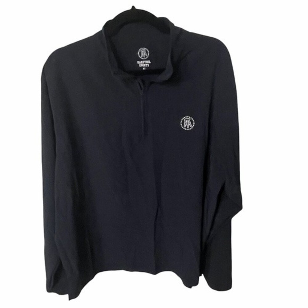 BARSTOOL Sports jacket men’s navy half zip xlarge